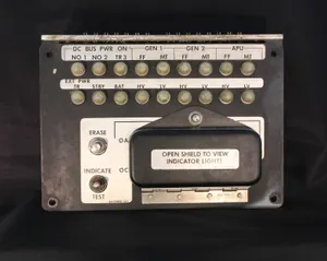 Boeing 737 Cockpit Lighting Panel; *As- Removed*; P/N-65-64960-3